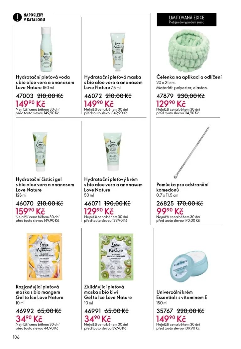 Akční leták Oriflame – eKatalog | Oriflame platný od 27.05.2026 - strana 106