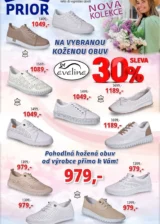 Akční leták Prior – Kožená obuv platný od 12.05.2026
