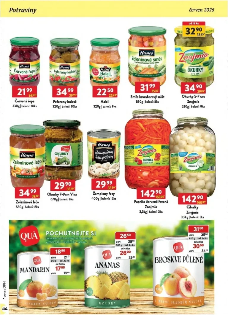 Nejnovější Qanto – Velkoobchodní akce leták platný od 01.06.2026 ⭐ - strana 150
