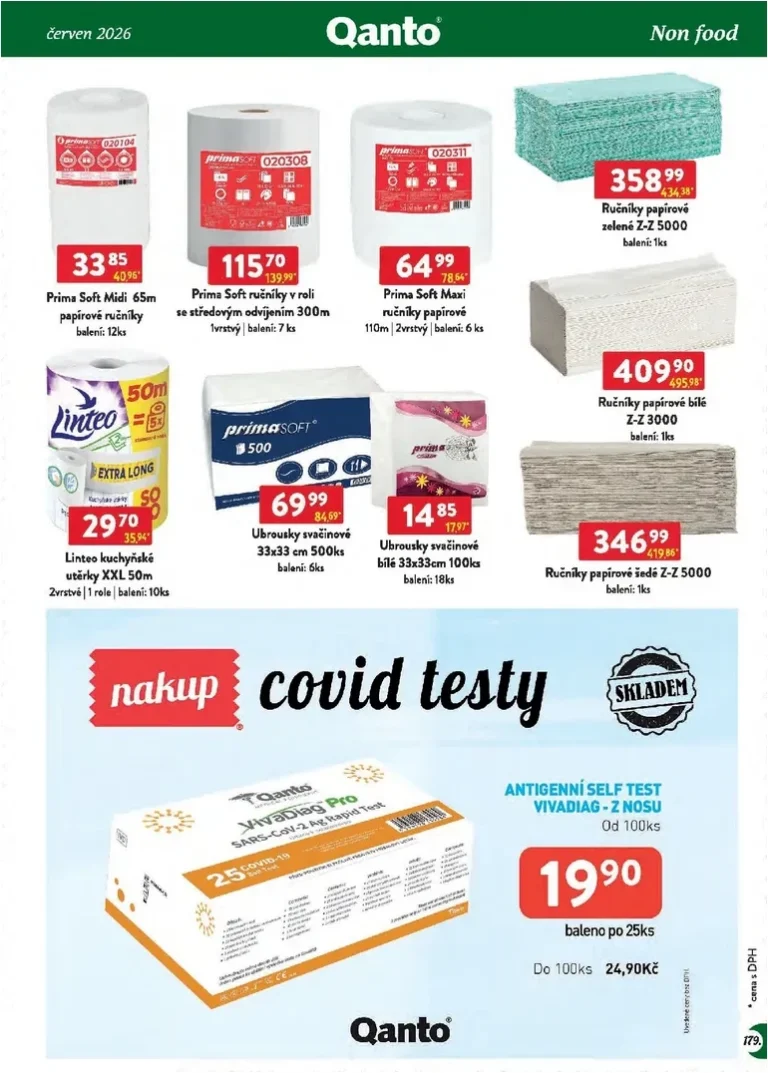 Nejnovější Qanto – Velkoobchodní akce leták platný od 01.06.2026 ⭐ - strana 179