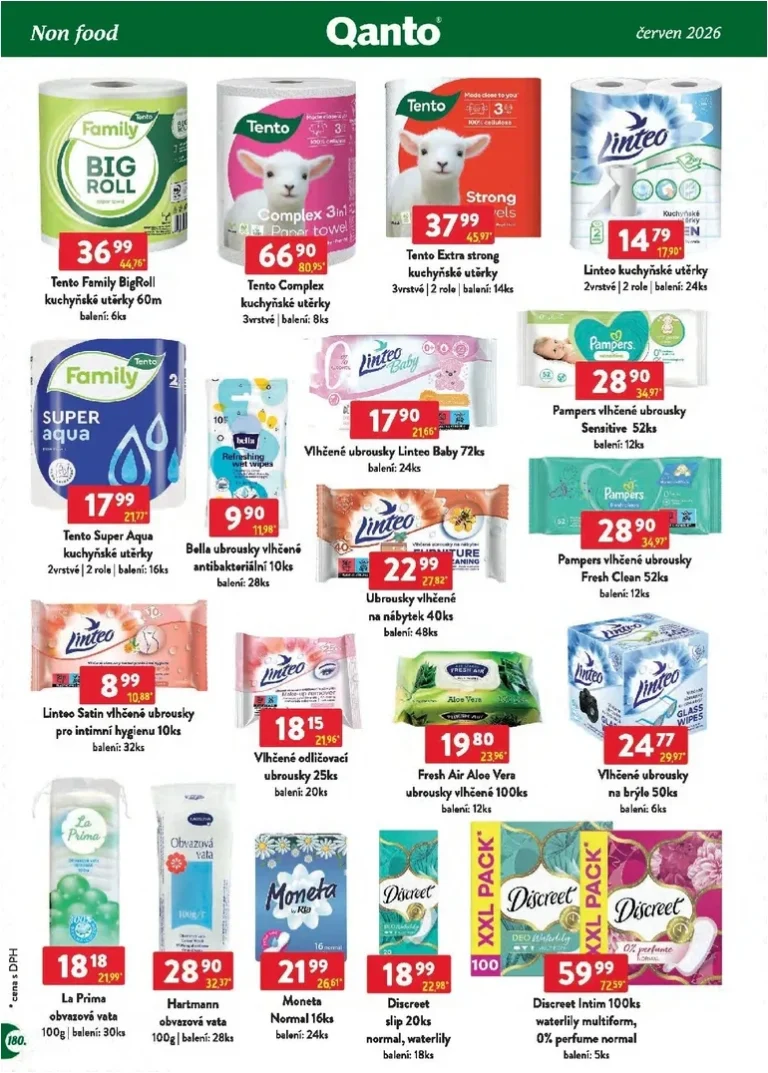 Nejnovější Qanto – Velkoobchodní akce leták platný od 01.06.2026 ⭐ - strana 180