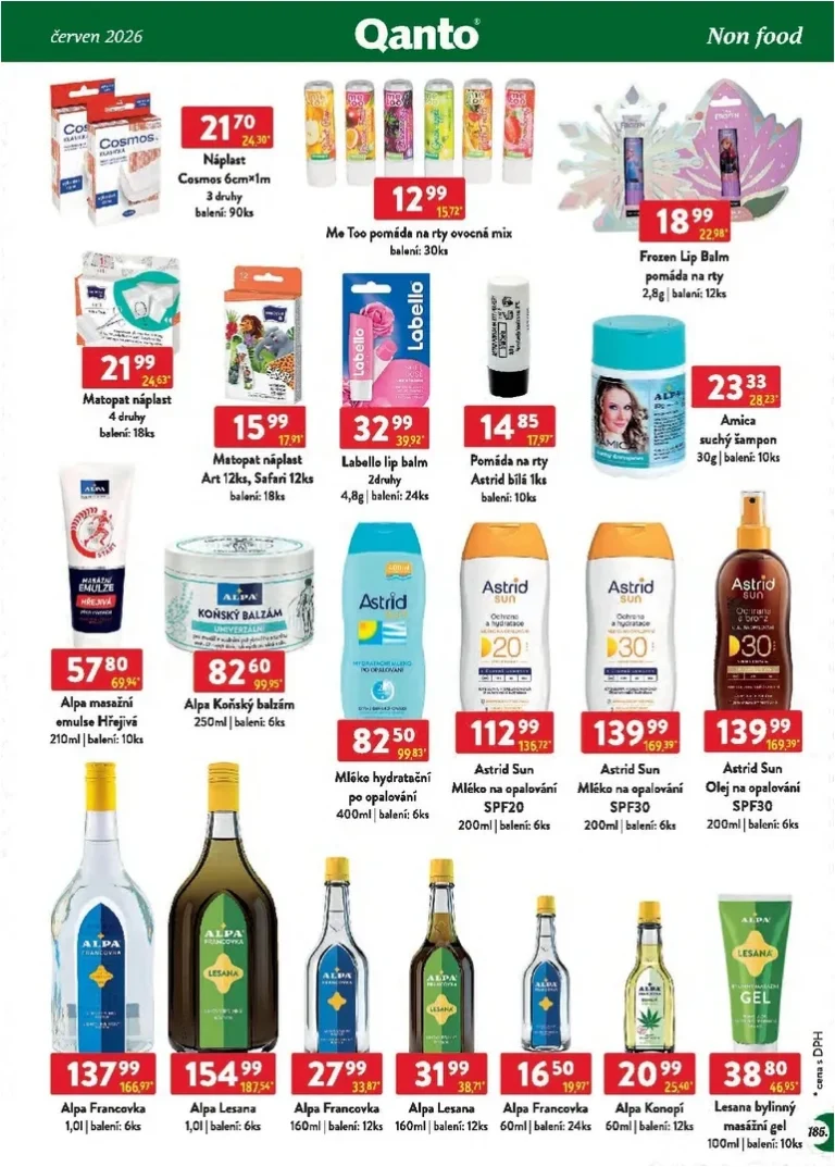 Nejnovější Qanto – Velkoobchodní akce leták platný od 01.06.2026 ⭐ - strana 185