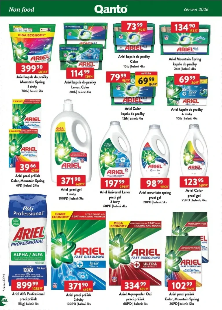 Nejnovější Qanto – Velkoobchodní akce leták platný od 01.06.2026 ⭐ - strana 198