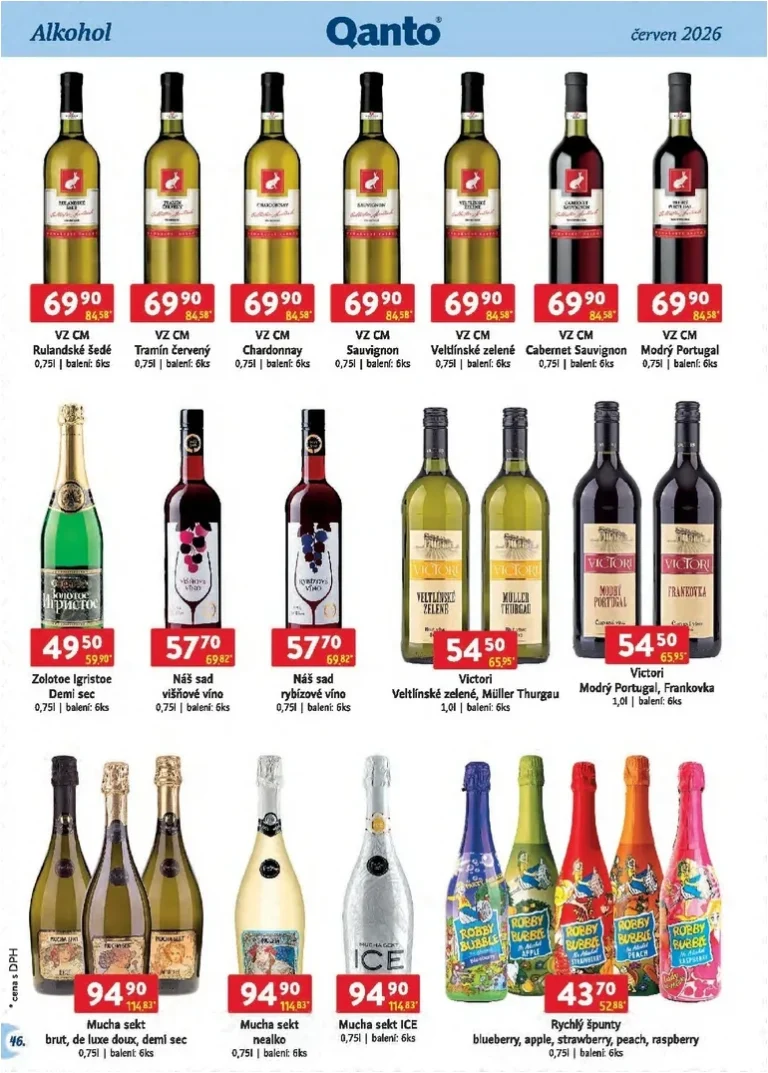 Nejnovější Qanto – Velkoobchodní akce leták platný od 01.06.2026 ⭐ - strana 46