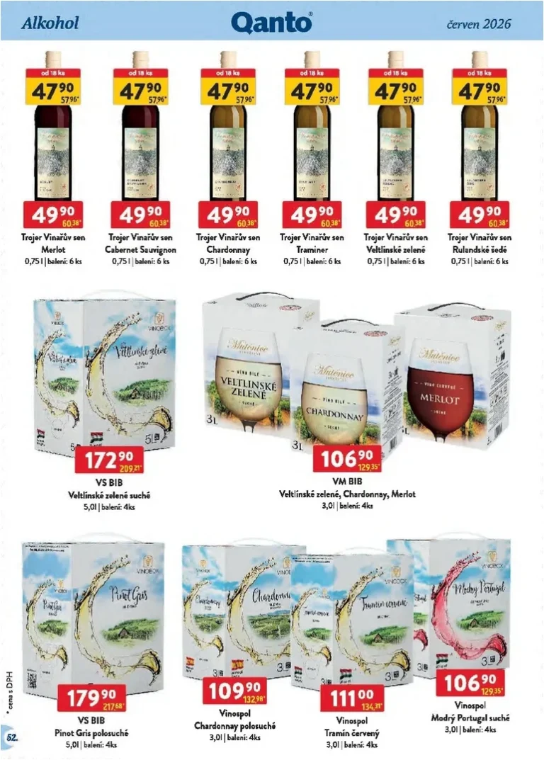 Nejnovější Qanto – Velkoobchodní akce leták platný od 01.06.2026 ⭐ - strana 52