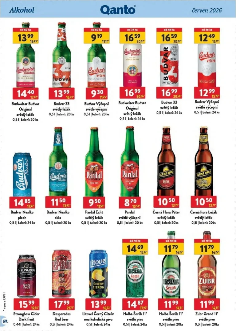 Nejnovější Qanto – Velkoobchodní akce leták platný od 01.06.2026 ⭐ - strana 54