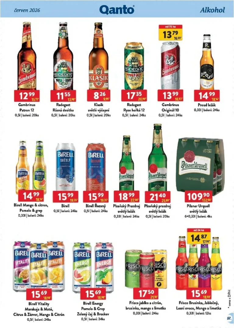 Nejnovější Qanto – Velkoobchodní akce leták platný od 01.06.2026 ⭐ - strana 57