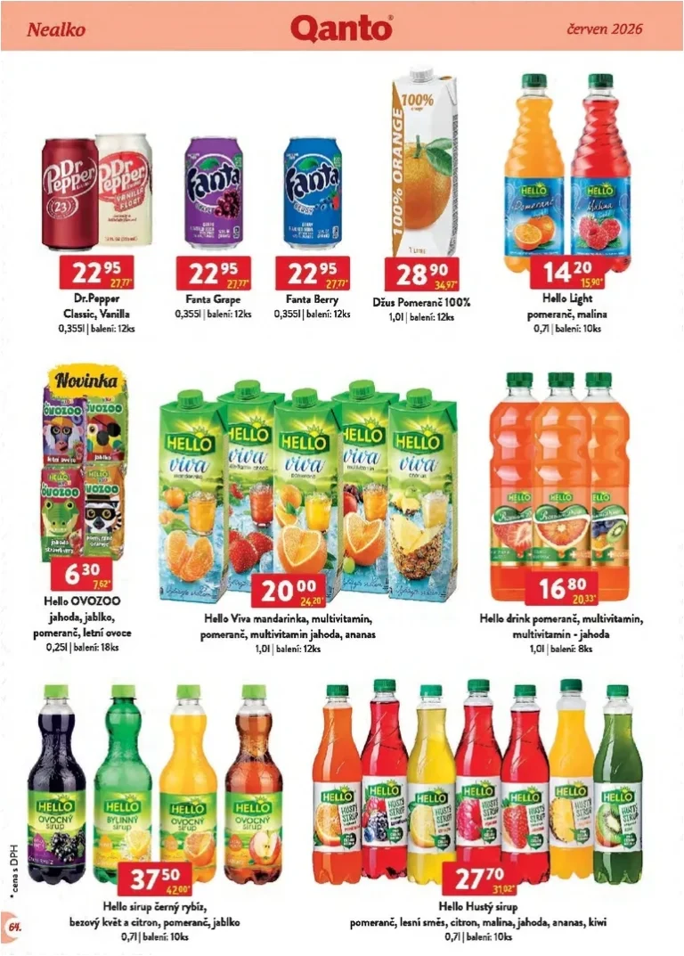 Nejnovější Qanto – Velkoobchodní akce leták platný od 01.06.2026 ⭐ - strana 64