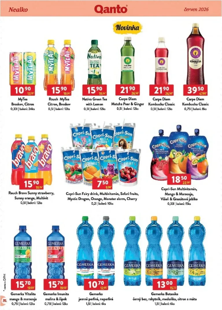 Nejnovější Qanto – Velkoobchodní akce leták platný od 01.06.2026 ⭐ - strana 70