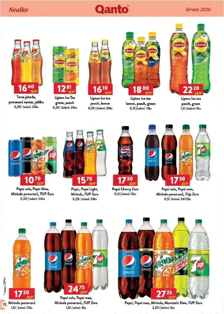 Nejnovější Qanto – Velkoobchodní akce leták platný od 01.06.2026 ⭐ - strana 72