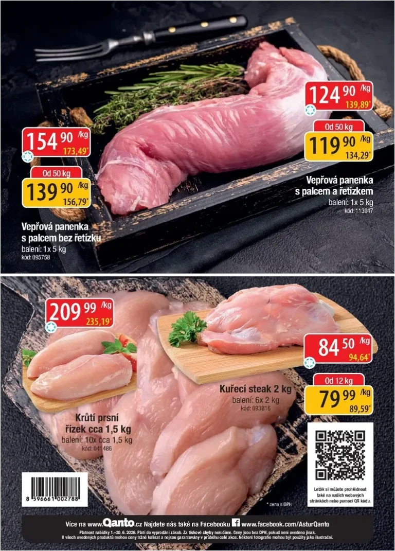 Nejnovější Qanto – Velkoobchodní akce fresh leták platný od 01.06.2026 ⭐ - strana 40