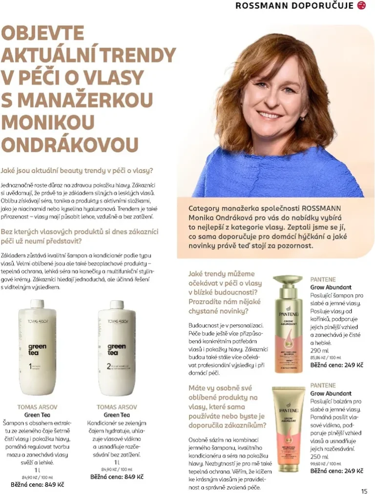 Akční leták ROSSMANN – Speciál vlasy platný od 01.05.2026 - strana 15