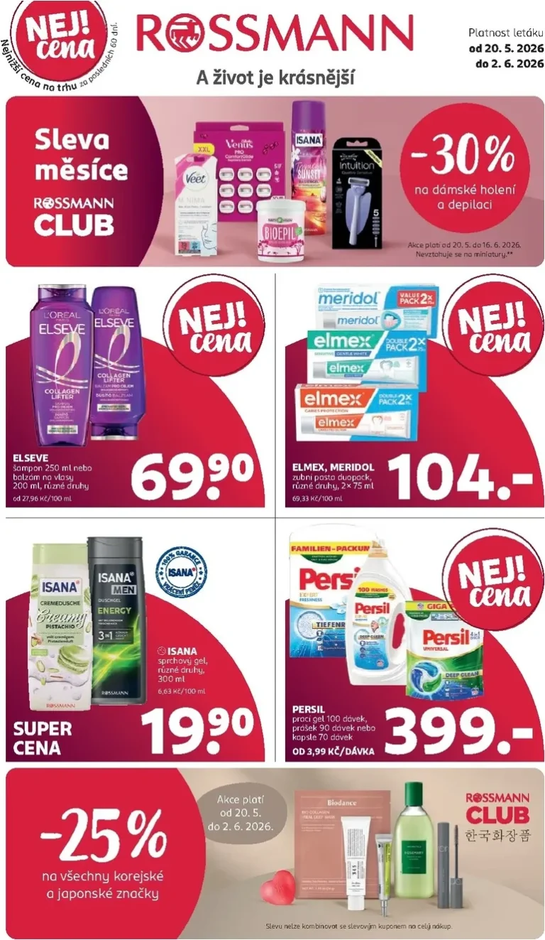 Akční leták ROSSMANN platný od 20.05.2026 - strana 1