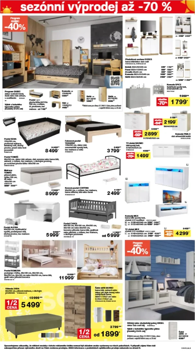 Akční leták SCONTO Nábytek platný od 20.05.2026 - strana 8