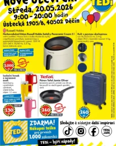 Akční leták TEDi – Děčín platný od 20.05.2026
