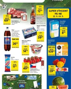 Akční leták Tesco supermarket platný od 20.05.2026