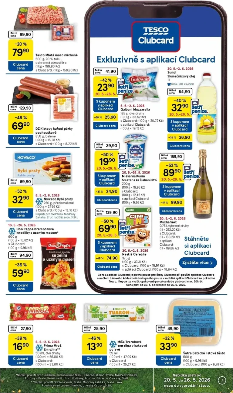 Akční leták Tesco supermarket platný od 20.05.2026 - strana 7