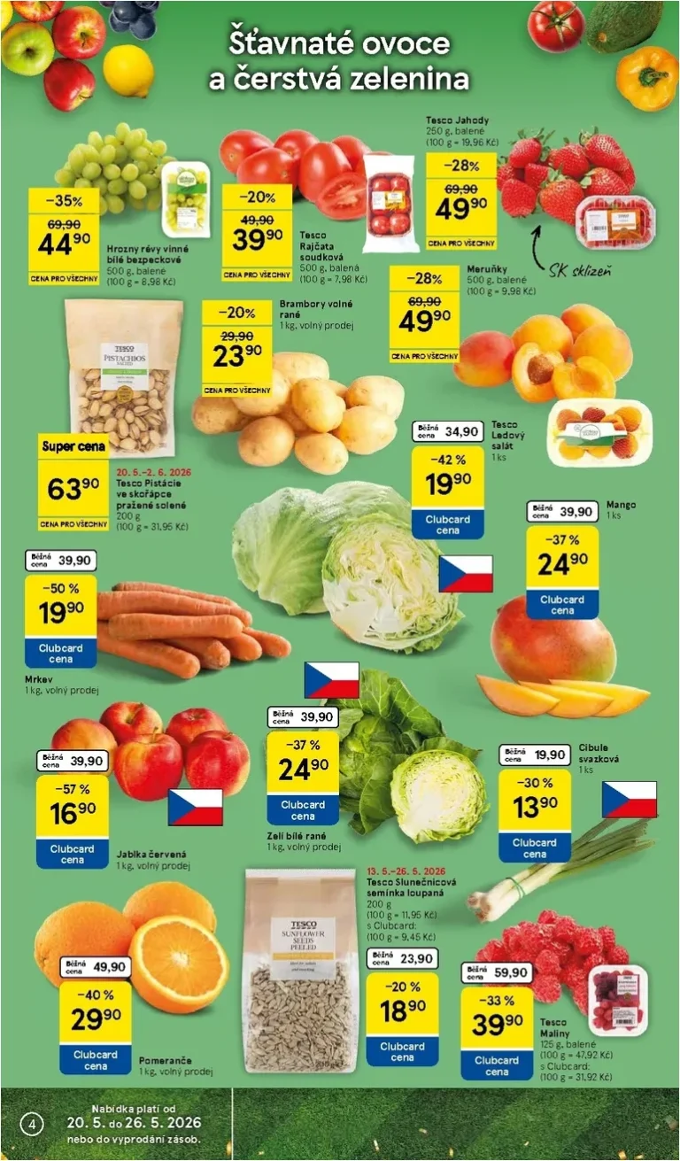 Akční leták Tesco platný od 20.05.2026 - strana 4