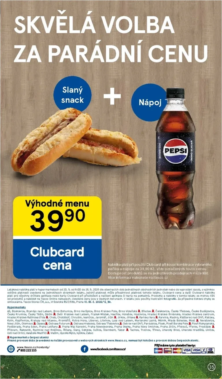 Akční leták Tesco platný od 20.05.2026 - strana 35
