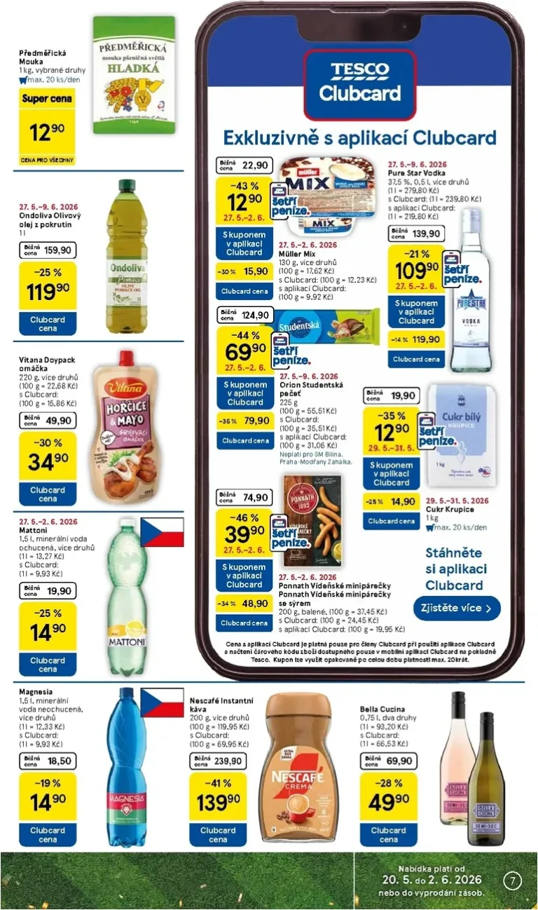 Nejnovější Tesco supermarket leták platný od 27.05.2026 ⭐ - strana 7