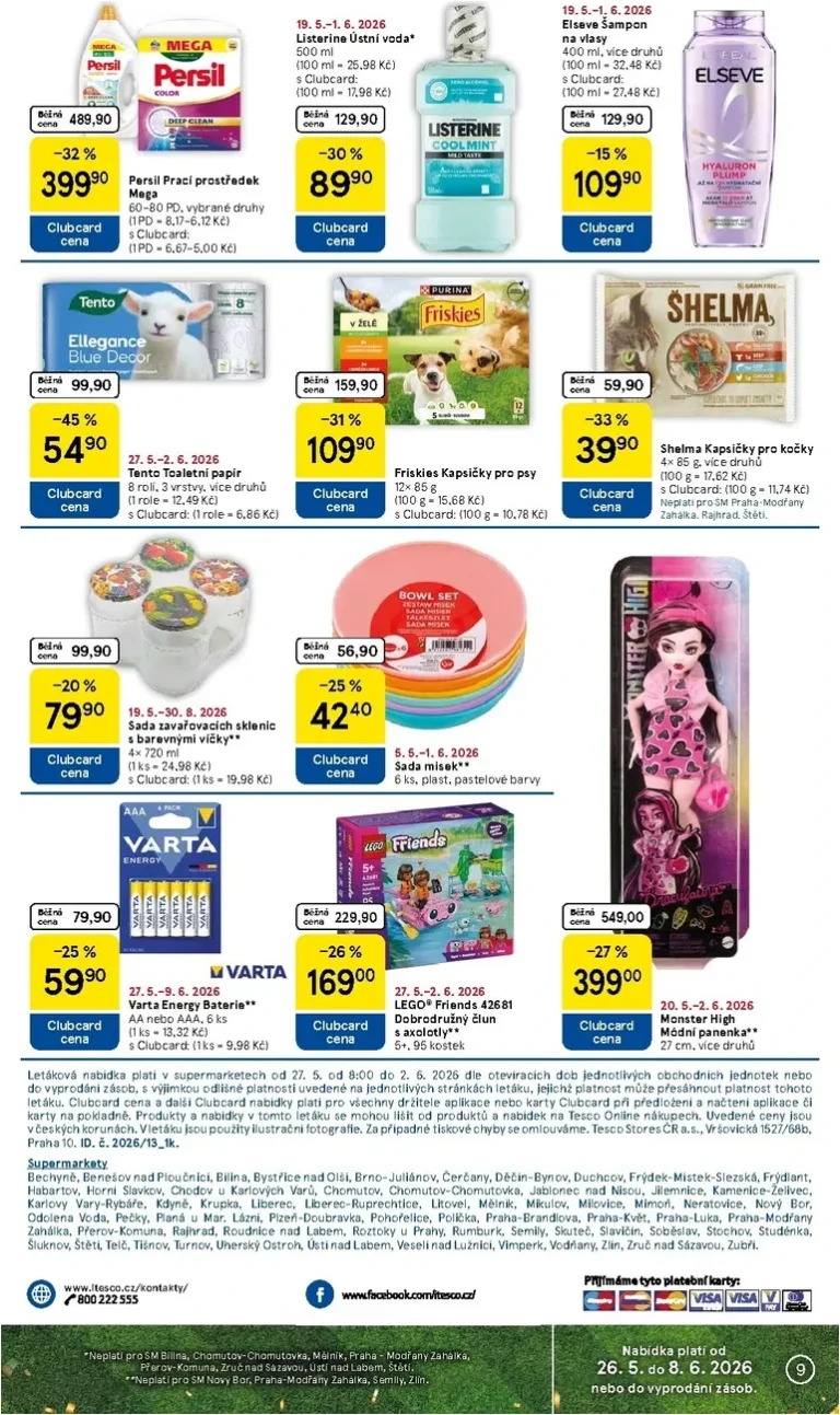 Nejnovější Tesco supermarket leták platný od 27.05.2026 ⭐ - strana 9