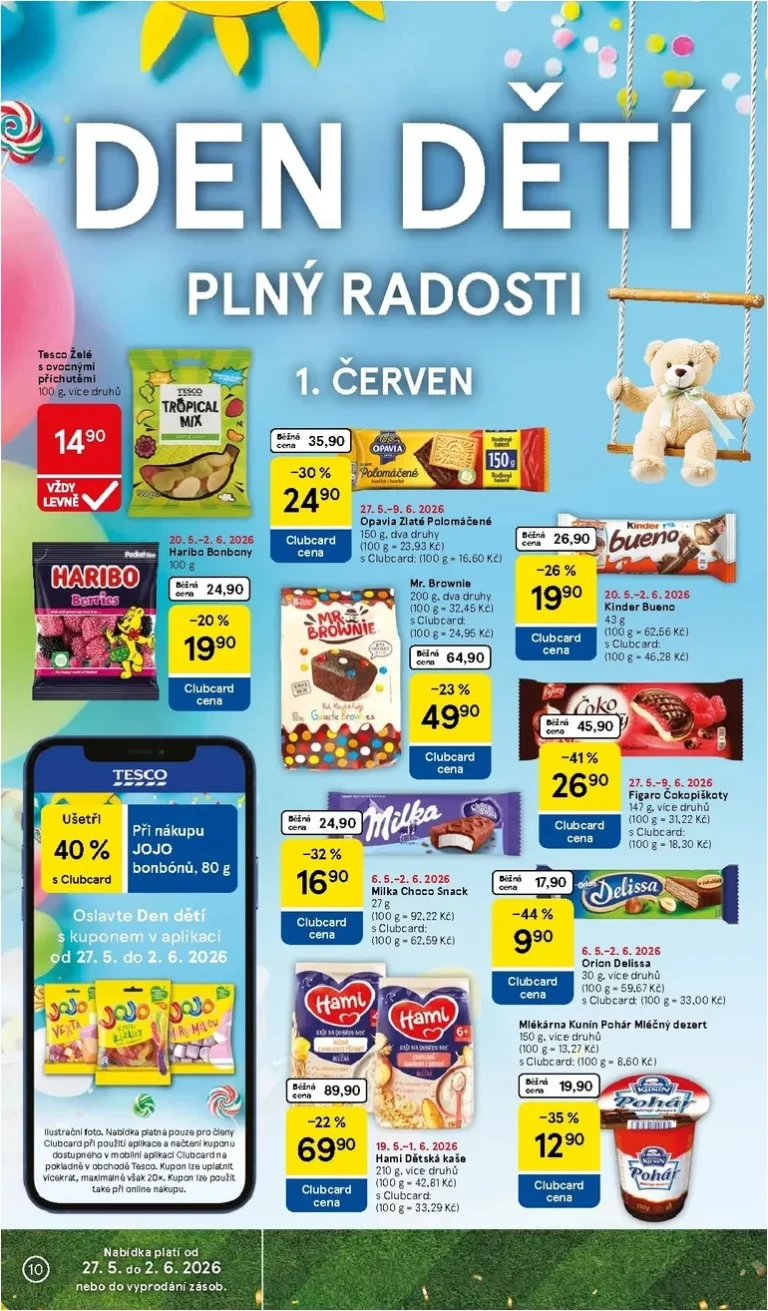 Nejnovější Tesco supermarket leták platný od 27.05.2026 ⭐ - strana 10