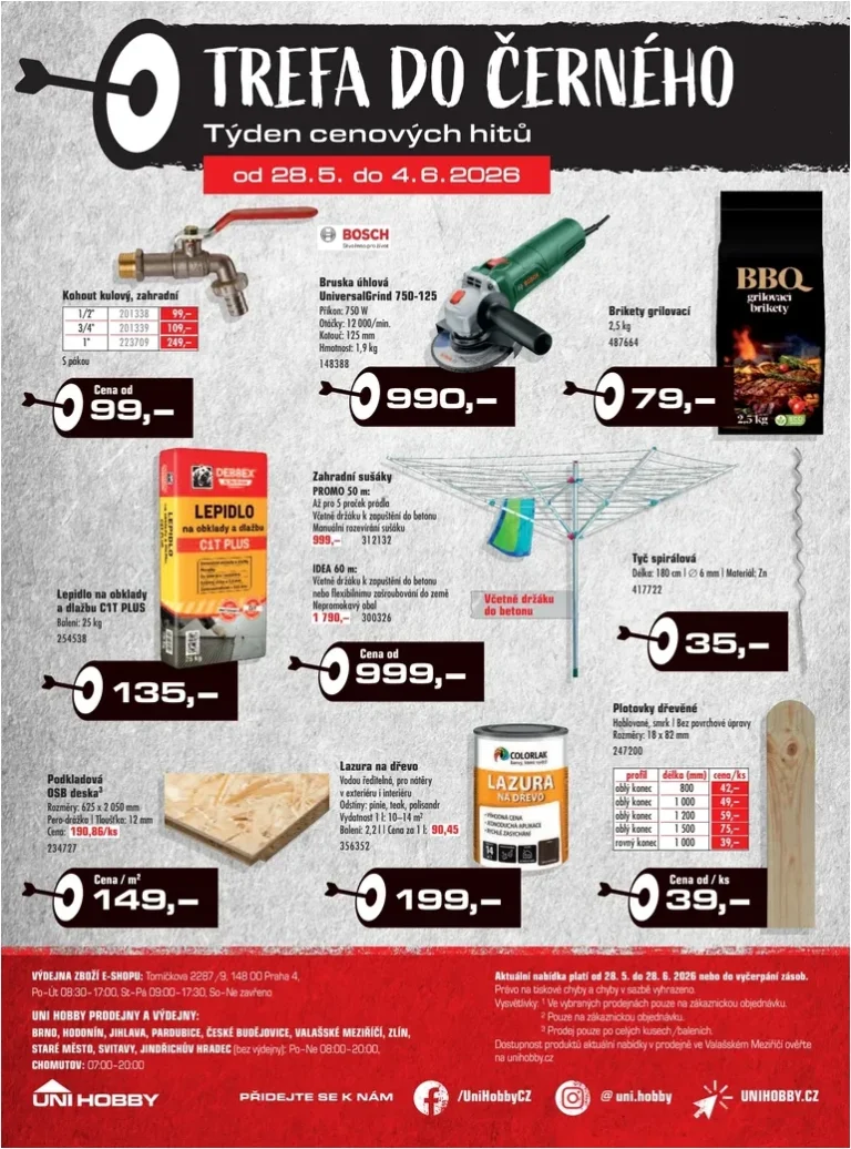 Akční leták Unihobby platný od 28.05.2026 - strana 33