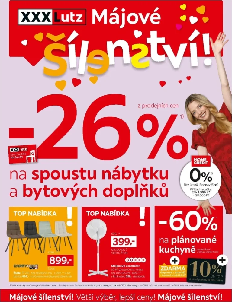 Akční leták XXXLutz – Sleva 26 % téměř na všechno platný od 11.05.2026 - strana 17