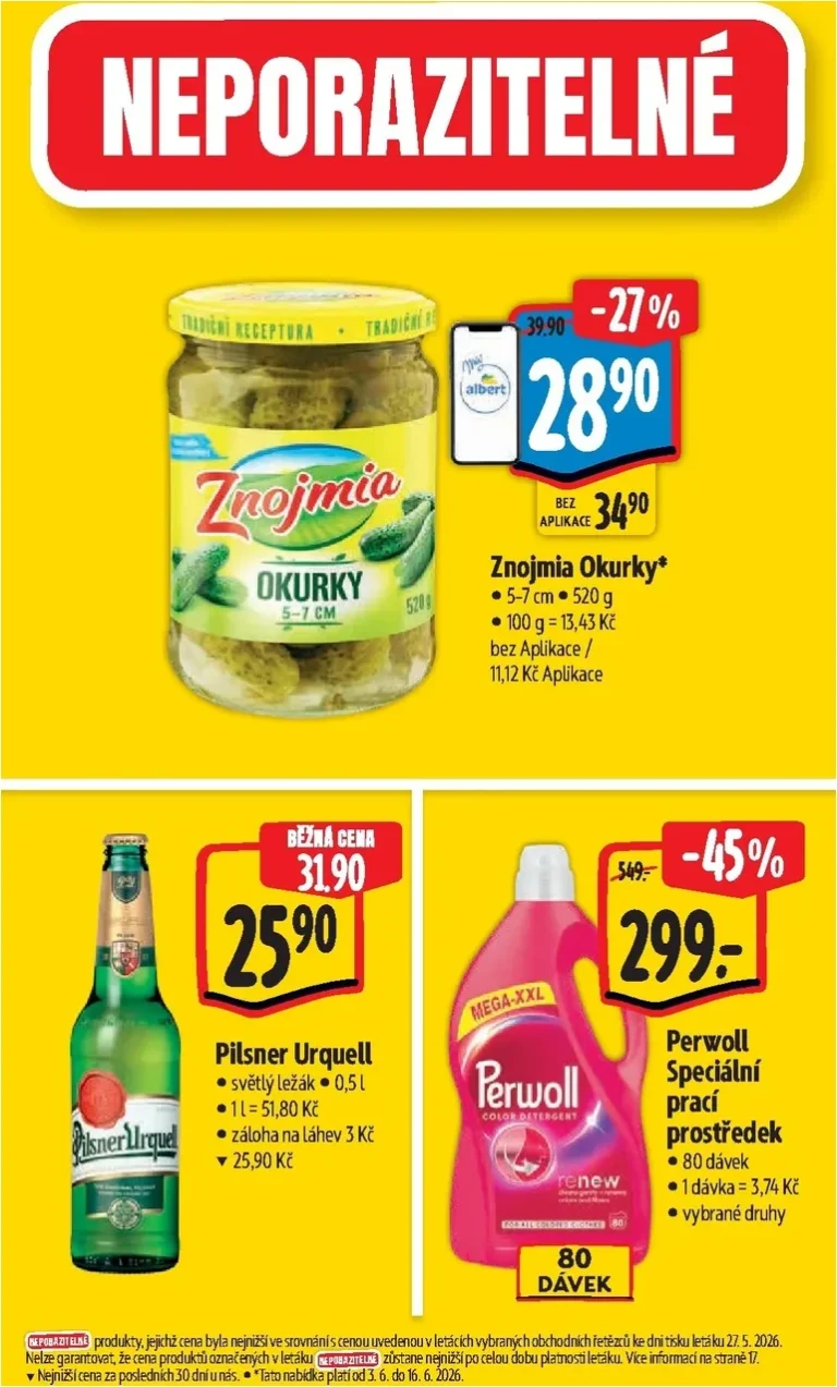 Akční leták Albert Hypermarket platný od 03.06.2026 - strana 5