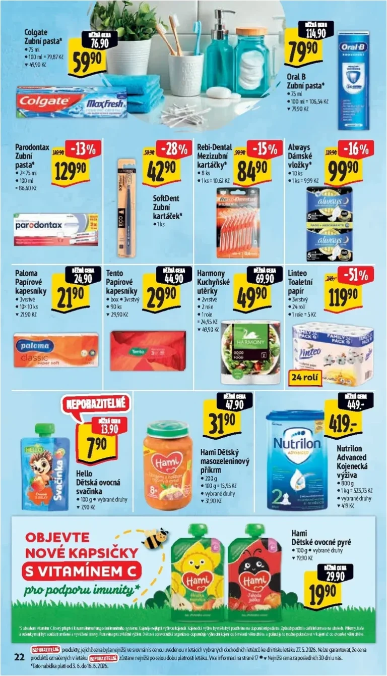 Akční leták Albert Hypermarket platný od 03.06.2026 - strana 34