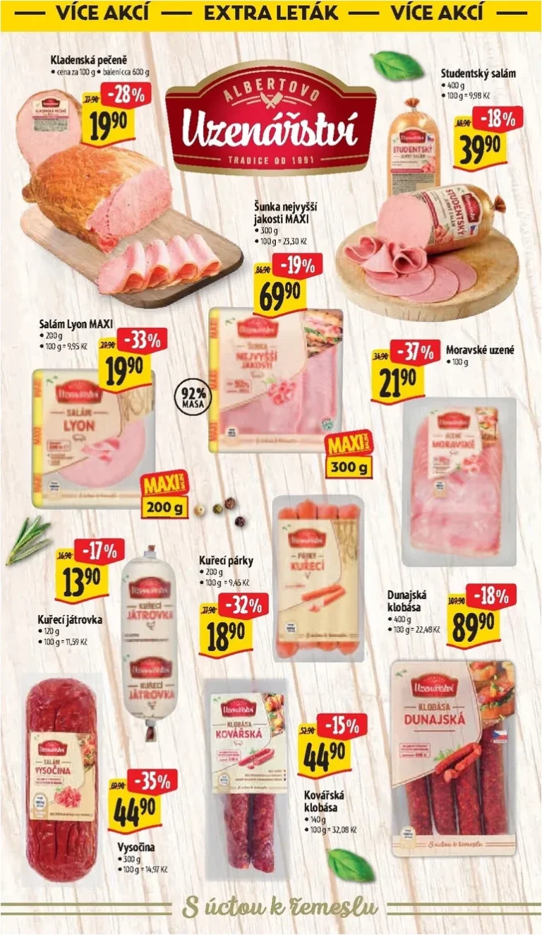 Akční leták Albert Hypermarket platný od 03.06.2026 - strana 43