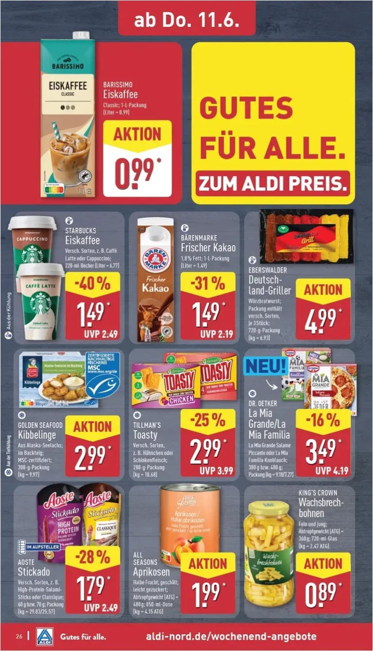 Akční leták Aldi Nord Německo platný od 08.06.2026 - strana 32