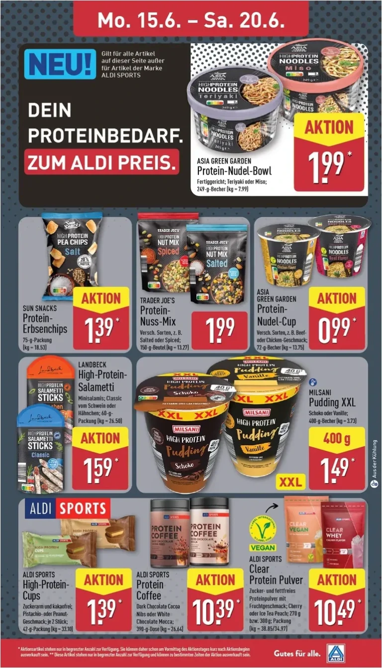 Nejnovější Aldi Nord Německo – Vorschau leták platný od 15.06.2026 ⭐ - strana 13