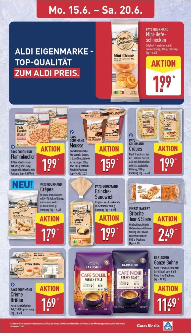 Nejnovější Aldi Nord Německo – Vorschau leták platný od 15.06.2026 ⭐ - strana 15