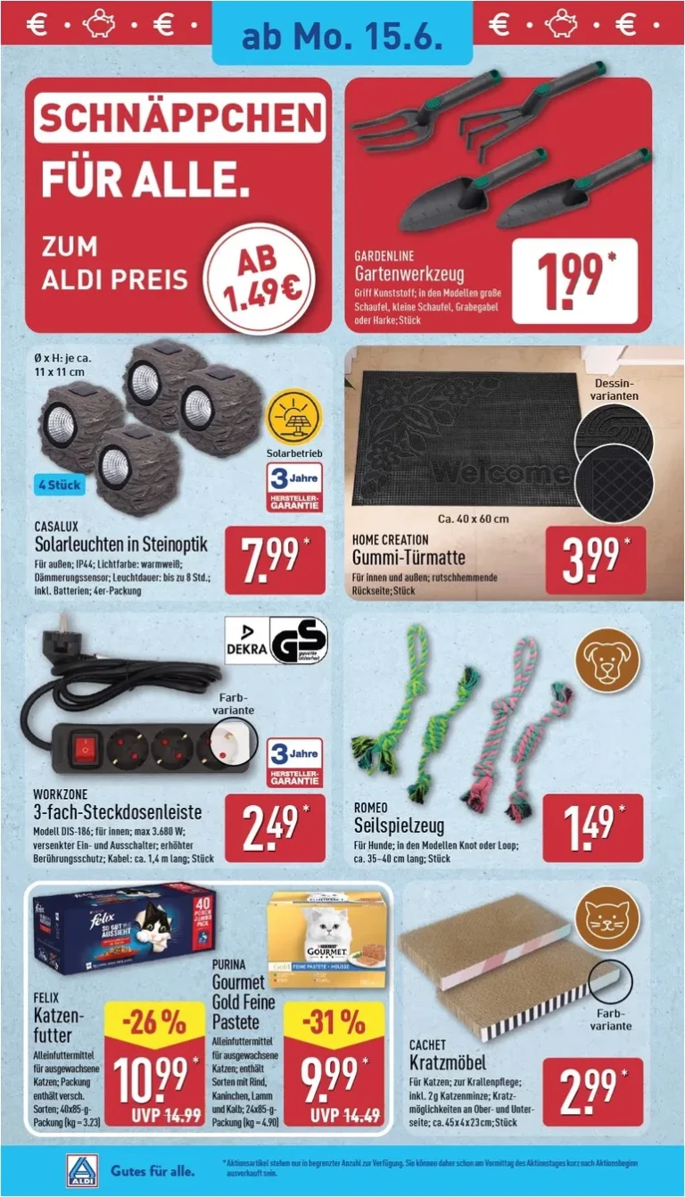 Nejnovější Aldi Nord Německo – Vorschau leták platný od 15.06.2026 ⭐ - strana 22