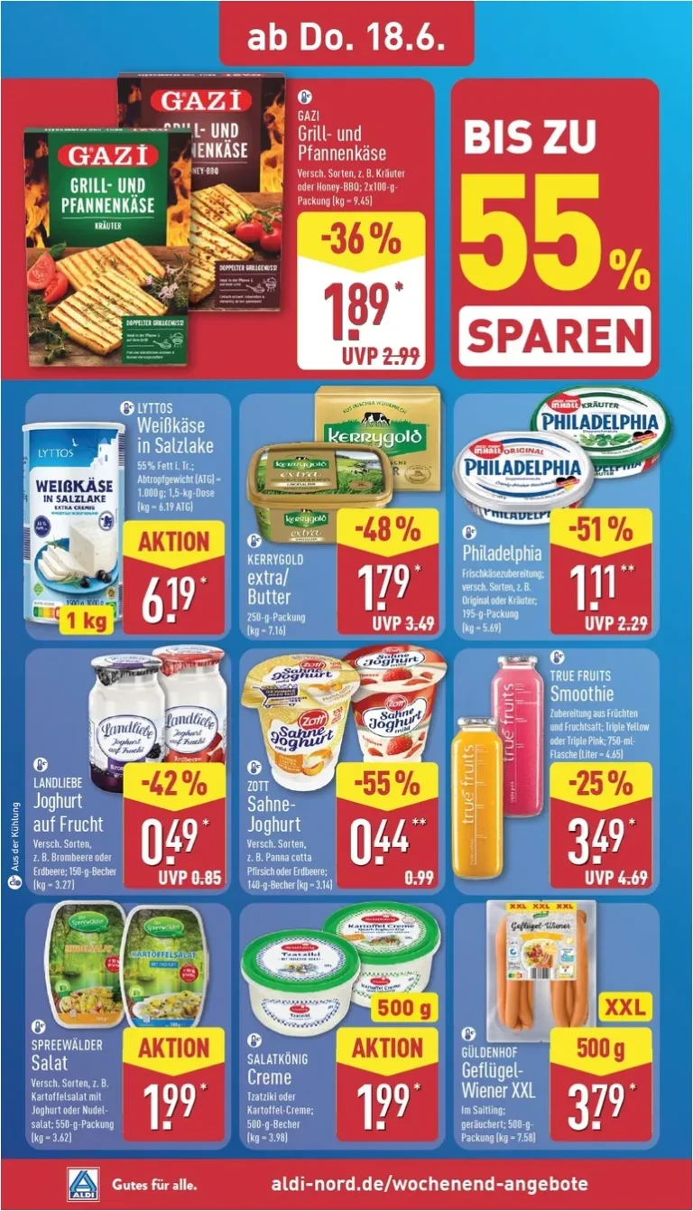 Nejnovější Aldi Nord Německo – Vorschau leták platný od 15.06.2026 ⭐ - strana 32