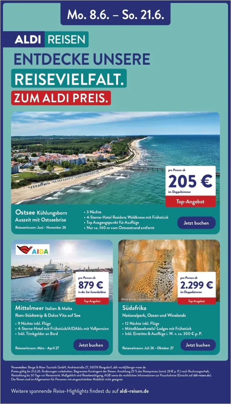 Nejnovější Aldi Nord Německo – Vorschau leták platný od 15.06.2026 ⭐ - strana 40