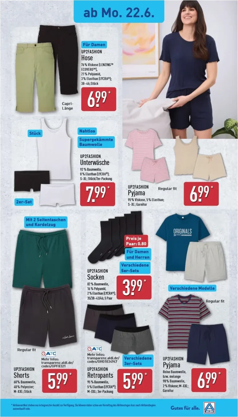 Nejnovější Aldi Nord Německo – Ausblick leták platný od 22.06.2026 ⭐ - strana 6