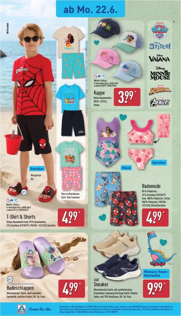Nejnovější Aldi Nord Německo – Ausblick leták platný od 22.06.2026 ⭐ - strana 7