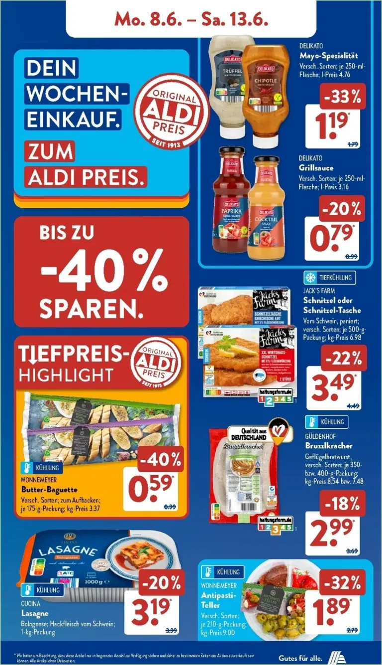 Akční leták Aldi Süd Německo platný od 08.06.2026 - strana 6