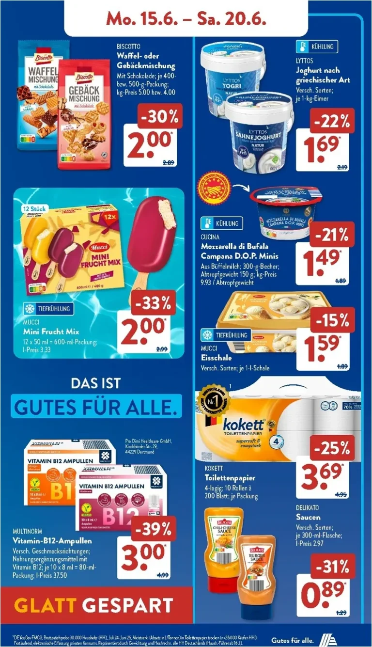 Nejnovější Aldi Süd Německo leták platný od 15.06.2026 ⭐ - strana 6