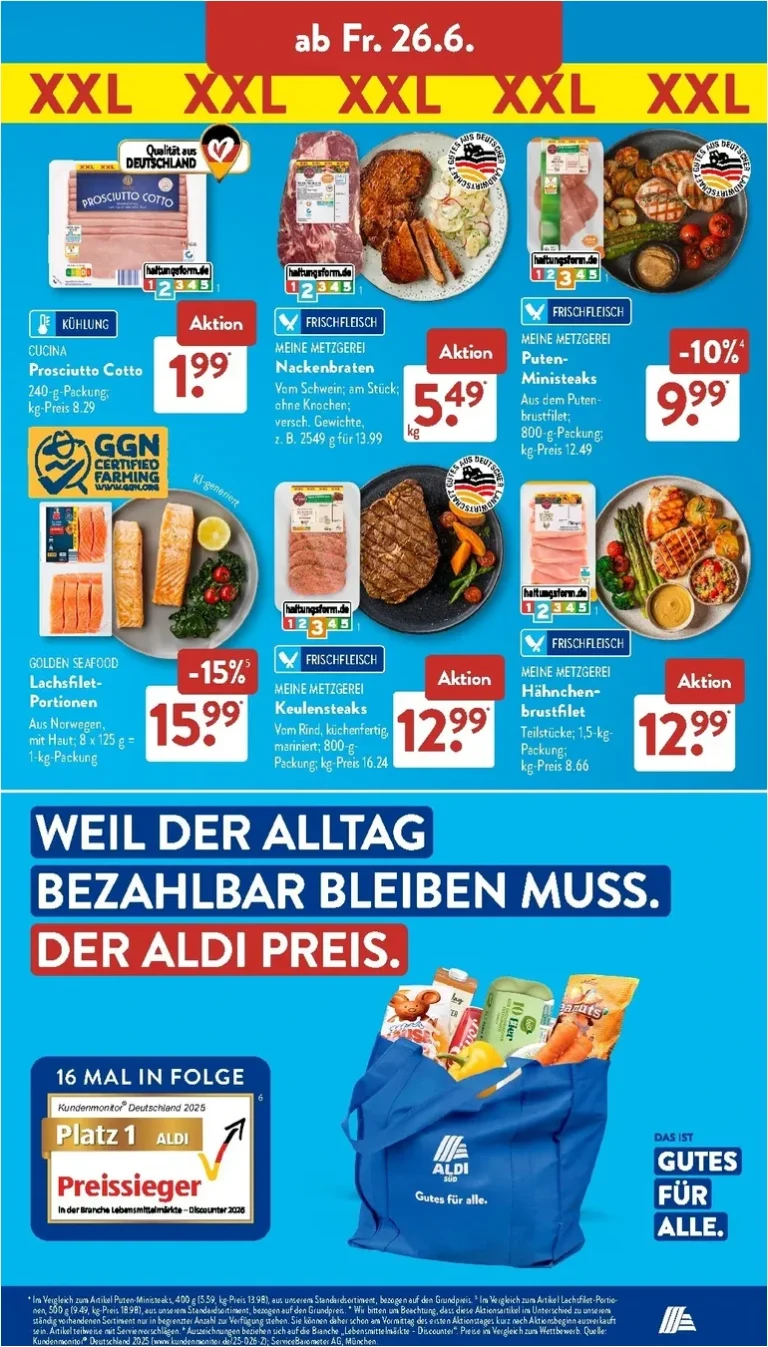 Nejnovější Aldi Süd Německo leták platný od 22.06.2026 ⭐ - strana 16