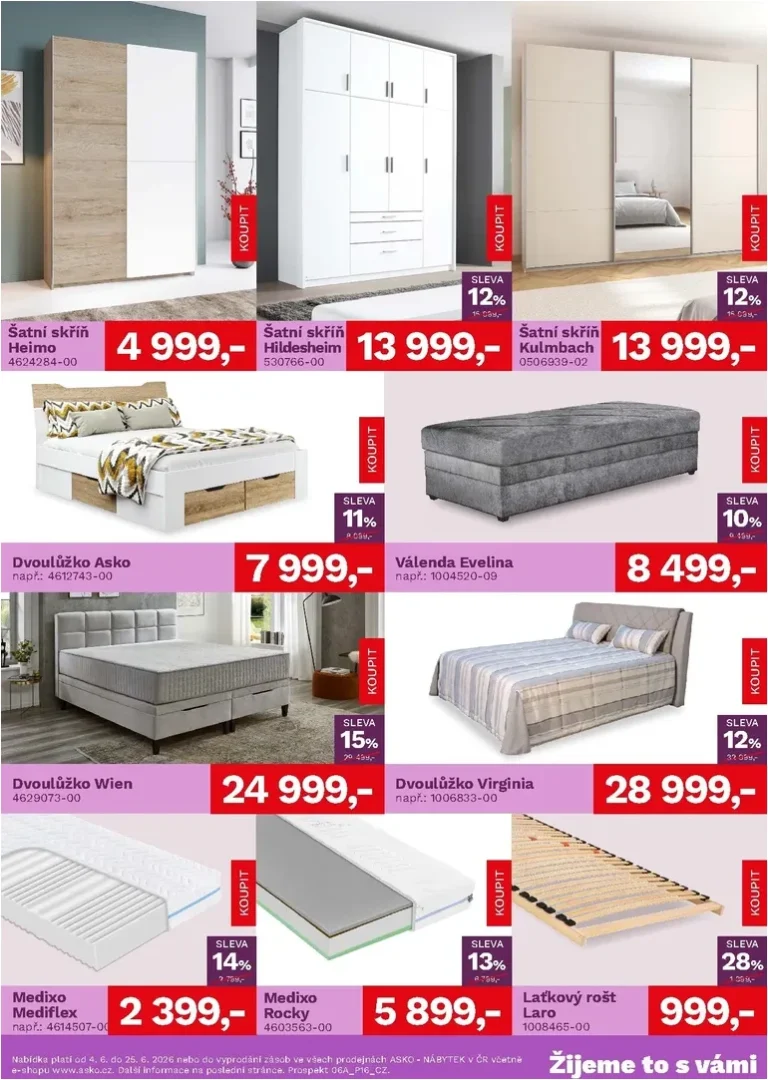 Akční leták ASKO NÁBYTEK platný od 04.06.2026 - strana 3