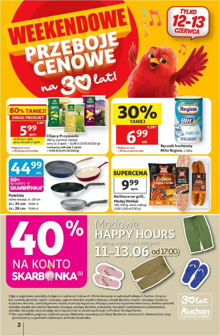 Nejnovější Hipermarket Auchan Polsko leták platný od 11.06.2026 ⭐ - strana 2