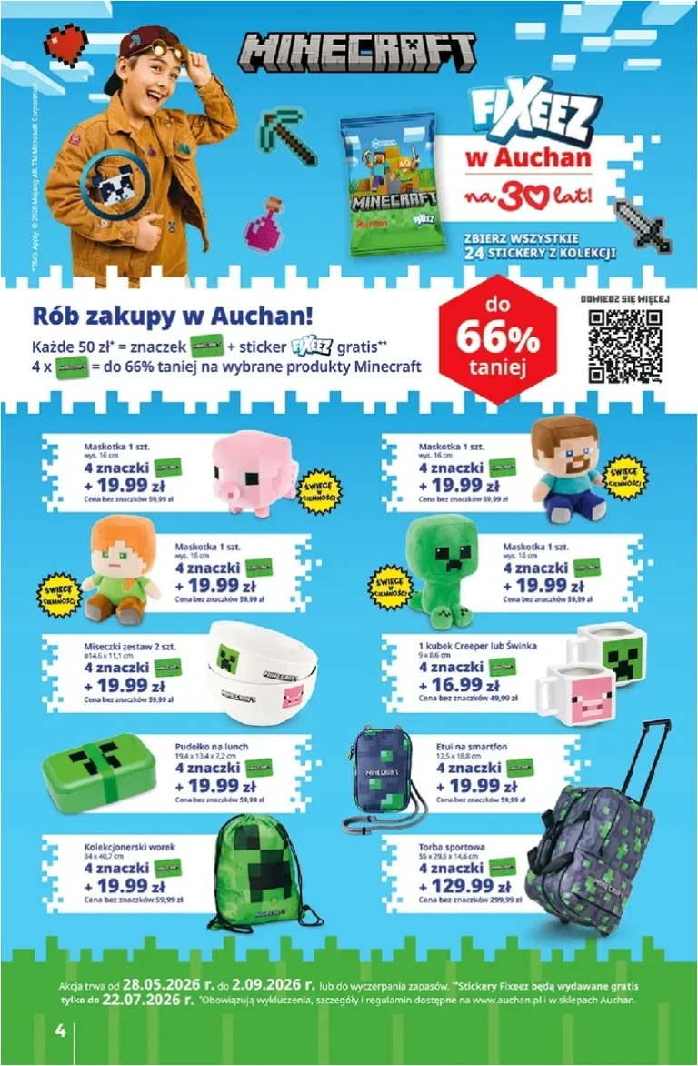 Nejnovější Hipermarket Auchan Polsko leták platný od 11.06.2026 ⭐ - strana 4