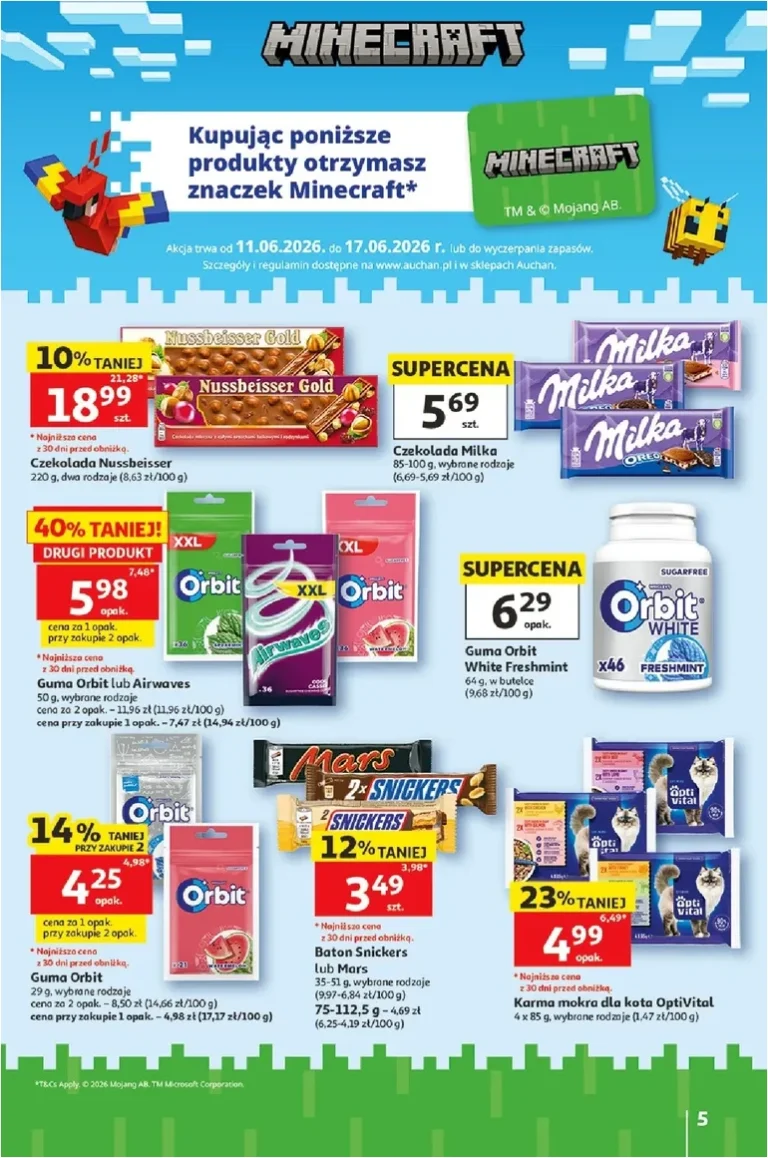 Nejnovější Hipermarket Auchan Polsko leták platný od 11.06.2026 ⭐ - strana 5