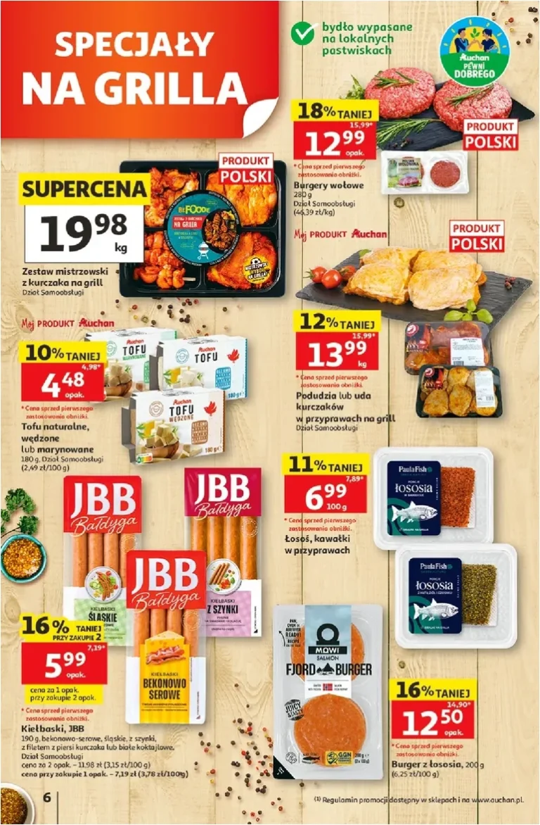 Nejnovější Hipermarket Auchan Polsko leták platný od 11.06.2026 ⭐ - strana 6