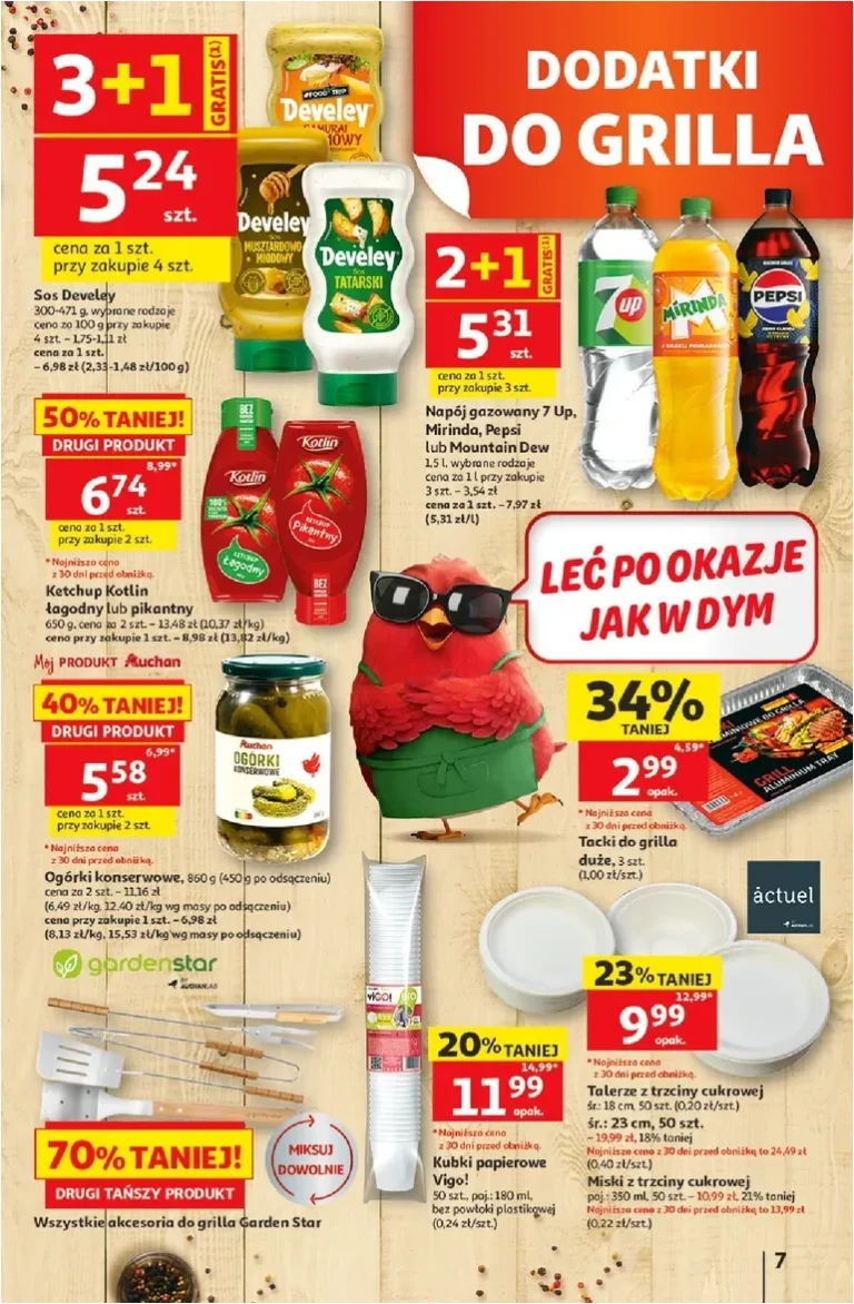 Nejnovější Hipermarket Auchan Polsko leták platný od 11.06.2026 ⭐ - strana 7