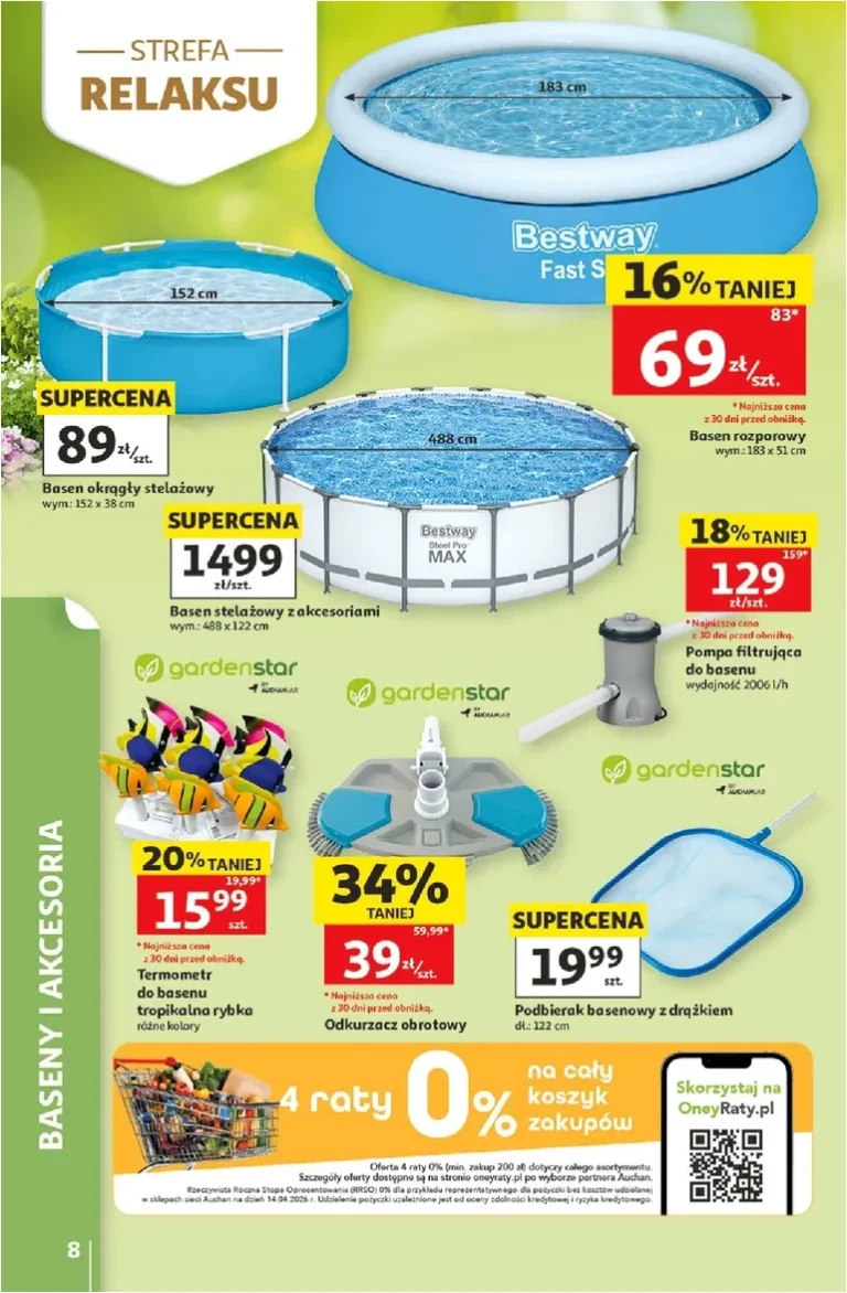 Nejnovější Hipermarket Auchan Polsko leták platný od 11.06.2026 ⭐ - strana 8