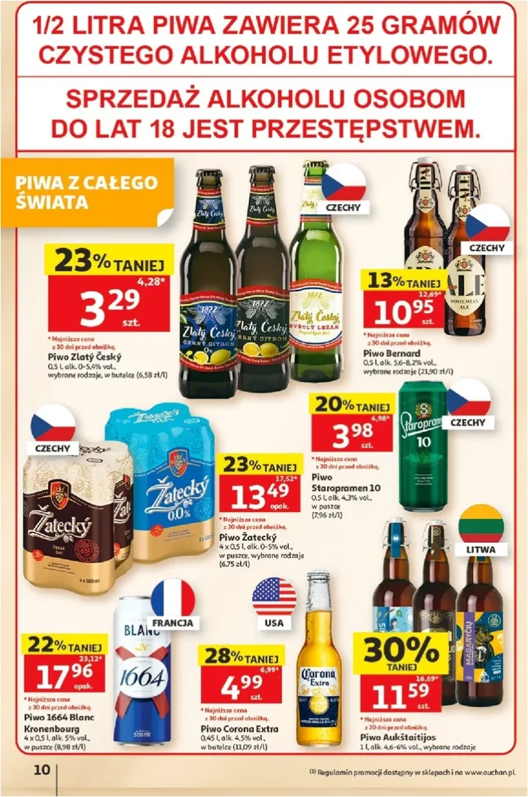 Nejnovější Hipermarket Auchan Polsko leták platný od 11.06.2026 ⭐ - strana 10
